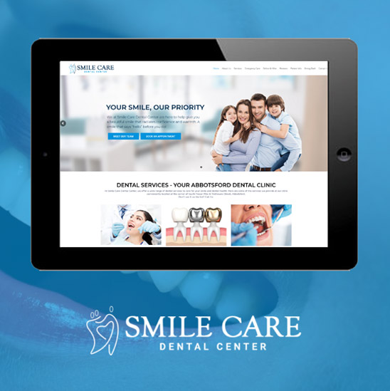 Case Study Dental Clinic Abbotsford site Design & Marketing